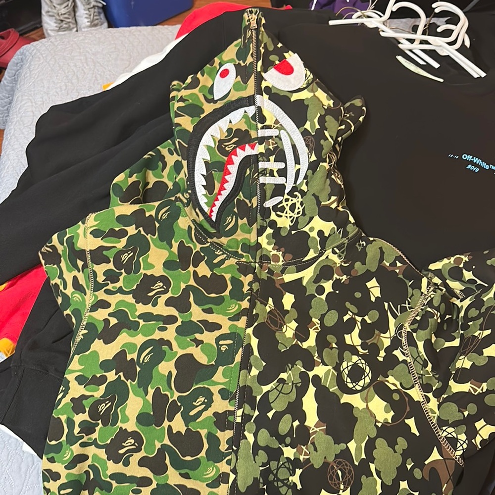 STEAL bape hoodie rare size L